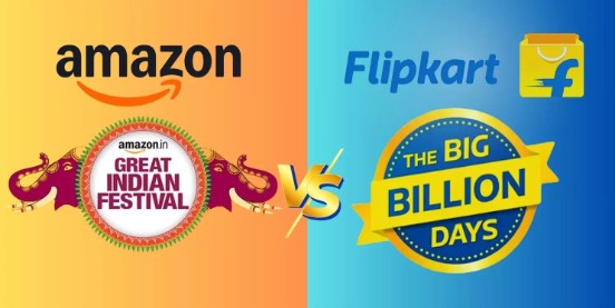 அமேசான் கிரேட் இந்தியன் ஃபெஸ்டிவல் vs. ஃபிளிப்கார்ட் பிக் பில்லியன் டேஸ்!